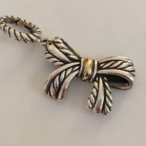 Vintage David Yurman Bow Enhancer 18K & Sterling